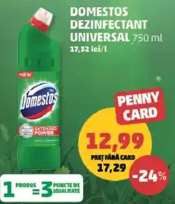Penny Domestos dezinfectant universal Ofertă