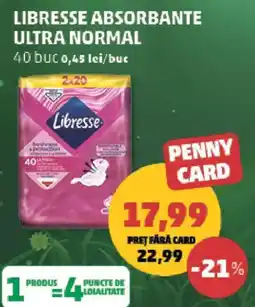 Penny Libresse absorbante ultra normal Ofertă