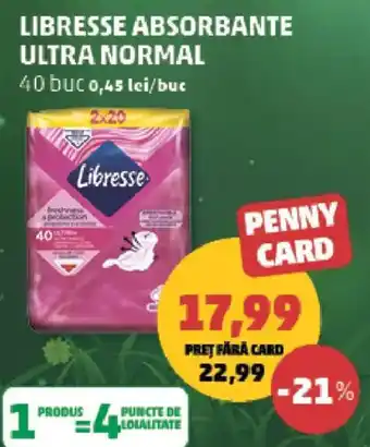Penny Libresse absorbante ultra normal Ofertă