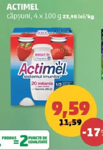 Penny Actimel căpșuni Ofertă
