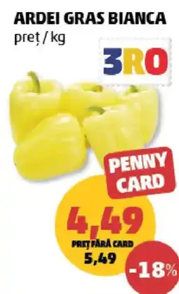 Penny Penny Card Ardei Gras Bianca Ofertă
