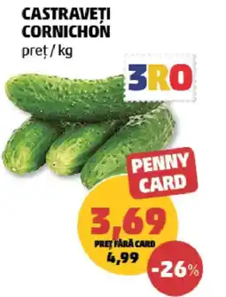Penny 3RO castraveți cornichon Ofertă