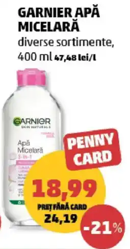 Penny Garnier apă micelară Ofertă