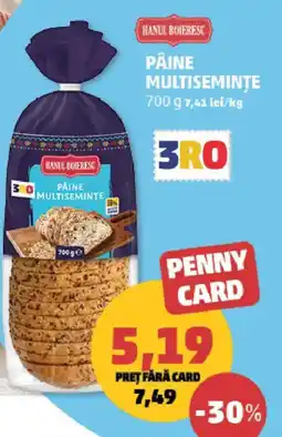 Penny Hanul Boieresc pâine multiseminte Ofertă