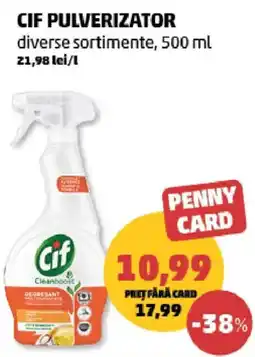 Penny Cif pulverizator Ofertă