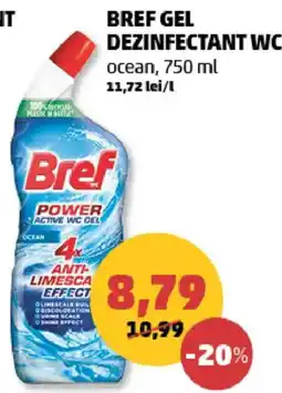Penny Bref gel dezinfectant wc ocean Ofertă