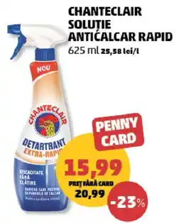 Penny Chanteclair soluție anti-calcar rapid Ofertă