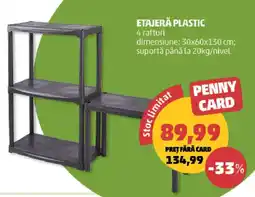 Penny Penny Card Etajeră Plastic Ofertă