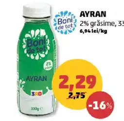 Penny Boni de tot ayran Ofertă