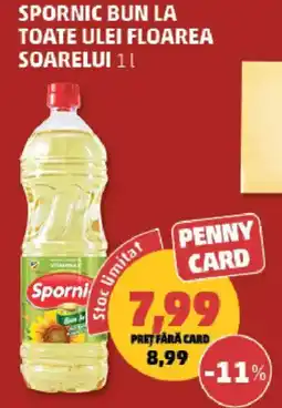 Penny Sporni ulei floarea soarelui Ofertă