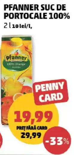 Penny Pfanner suc de portocale 100% Ofertă