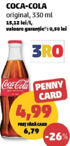 Penny Coca-Cola original Ofertă