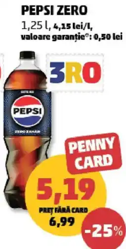 Penny Pepsi zero Ofertă