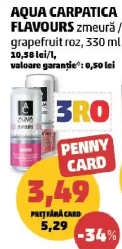Penny Aqua Carpatica Flavours Ofertă