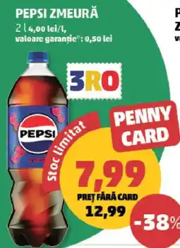Penny Pepsi zmeură Ofertă