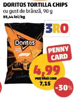 Penny Doritos tortilla chips cu gust de brânză Ofertă