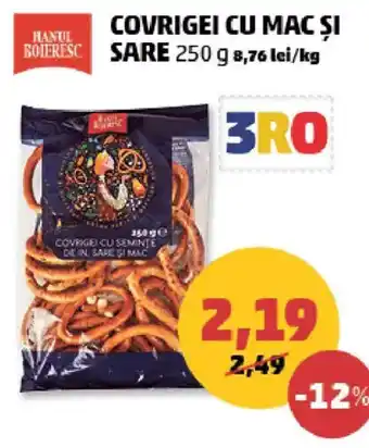 Hanul Boieresc covrigi cu mac si sare