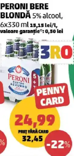 Penny Peroni blondă Ofertă