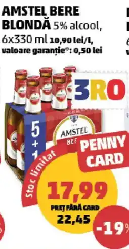 Penny Amstel bere blondă Ofertă