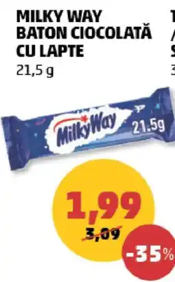 Penny Milky Way baton ciocolată cu lapte Ofertă