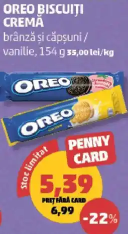 Penny Oreo biscuiti crema Ofertă