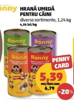 Penny Hrana umedă pentru câini Ofertă