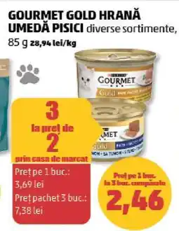 Penny GOURMET GOLD HRANĂ UMEDĂ PISICI Ofertă