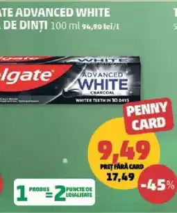 Penny COLGATE ADVANCED WHITE Ofertă