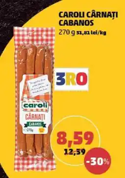 Penny CAROLI Cârnaţi cabanos Ofertă