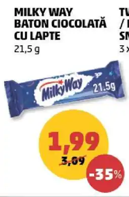 Penny Milky Way Baton Ciocolată cu Lapte Ofertă