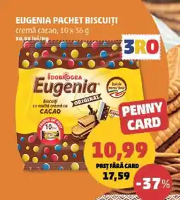 Penny EUGENIA PACHET BISCUIȚI Ofertă