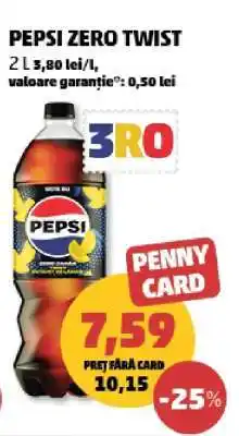 Penny Pepsi Zero Twist Ofertă