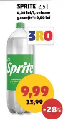 Penny SPRITE 2.5L Ofertă