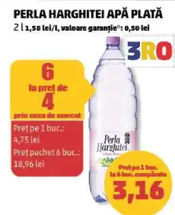 Penny PERLA HARGHITEI APĂ PLATĂ Ofertă
