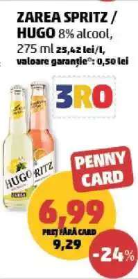 Penny ZAREA SPRITZ/HUGO Ofertă