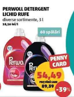 Penny PERWOLL DETERGENT LICHID RUFE Ofertă