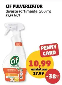 Penny Cif Pulverizator Ofertă