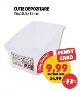 Penny Cutie depozitare Ofertă