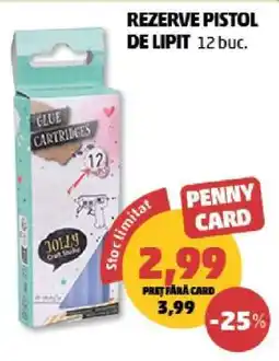 Penny REZERVE PISTOL DE LIPIT 12 buc Ofertă