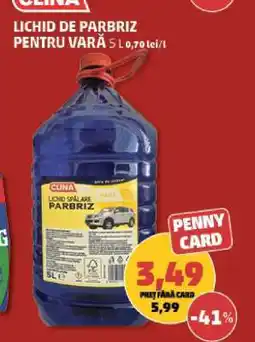 Penny Lichid de parbriz pentru vară Ofertă