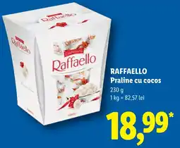 Lidl Raffaello praline cu cocos Ofertă