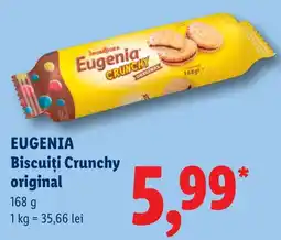 Lidl Eugenia biscuiti crunchy original Ofertă