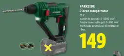 Lidl Parkside ciocan rotopercutor Ofertă