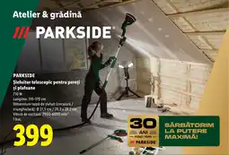 Lidl Parkside șlefuit telescopic pentru pereți și plafoane Ofertă