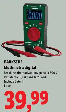 Lidl Parkside multimetru digital Ofertă