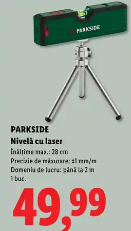 Lidl Parkside nivelă cu laser Ofertă
