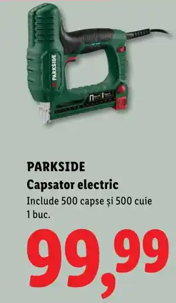 Lidl Parkside capsator electric Ofertă