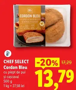 Lidl Chef Select Cordon Bleu Ofertă