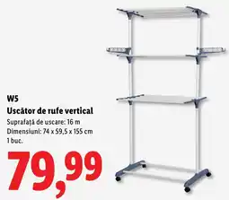 Lidl W5 Uscător de rufe vertical Ofertă