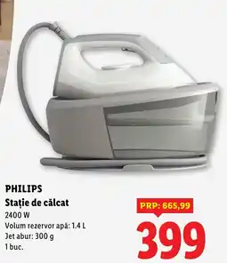 Lidl Philips stație de călcat Ofertă